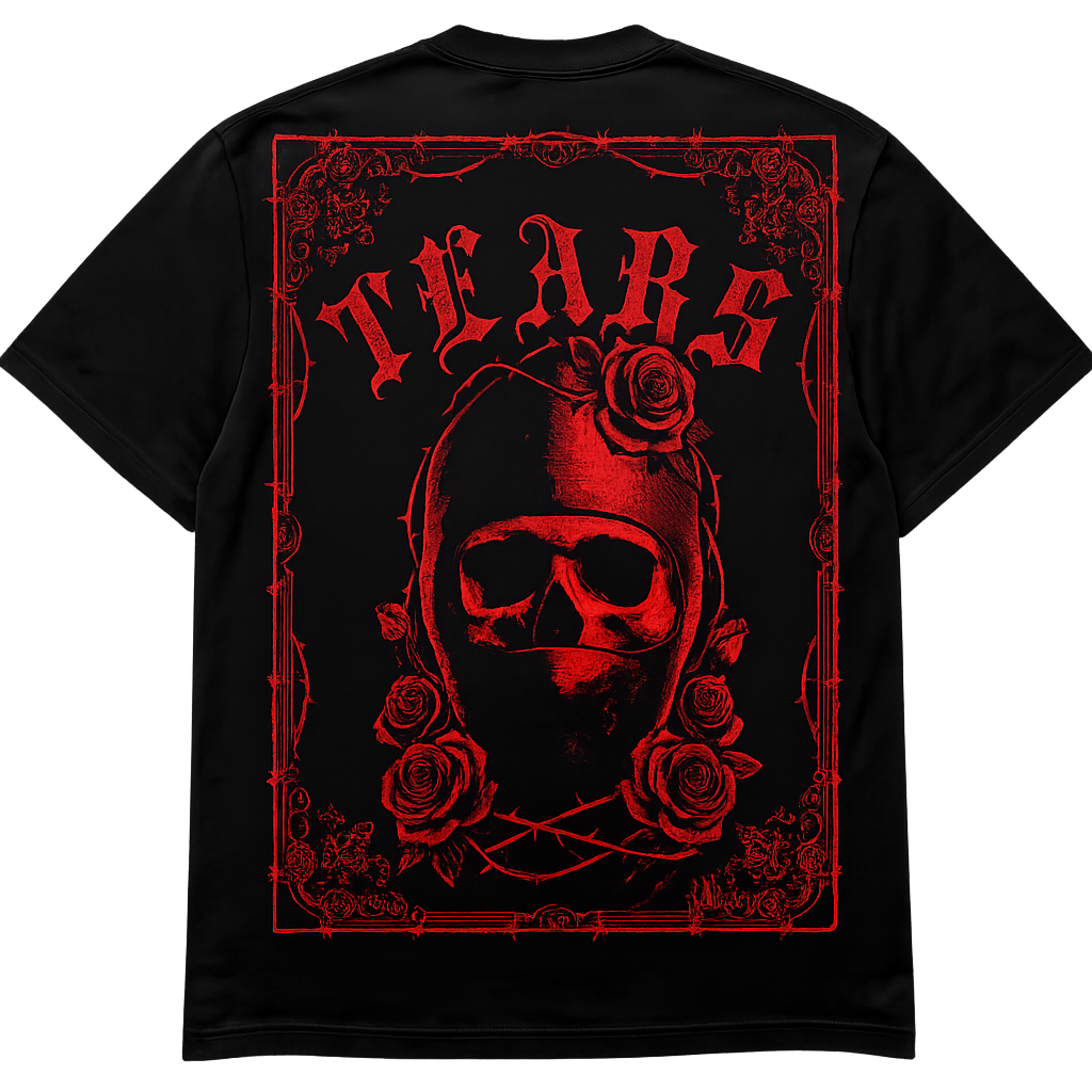 "Skull & Roses"T SHIRT